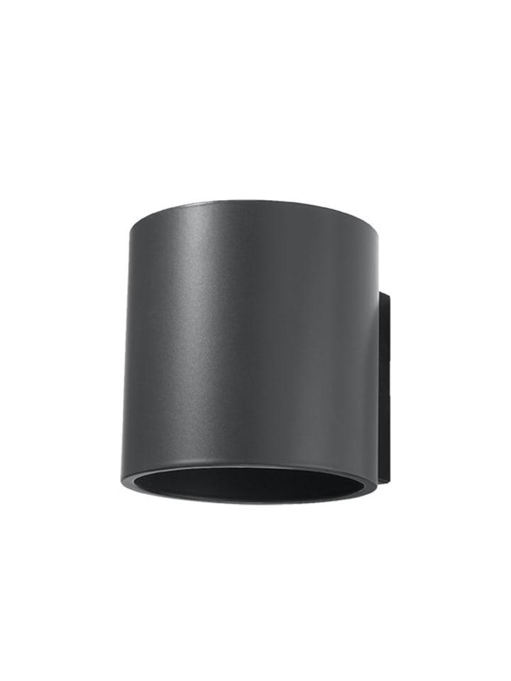 Wandleuchte RODA 1 in anthrazit  ø10cm (H)10cm