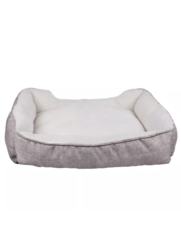 Hundebett Katzenbett 50 x 40 x 13 cm in Grau - 50 x 40 x 13 cm