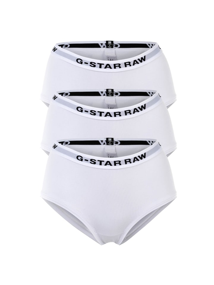 Slip 3er Pack in Weiß