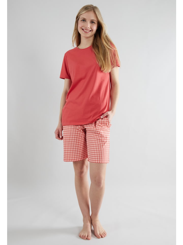 Shorty Josselin in rot-mittel-Karo