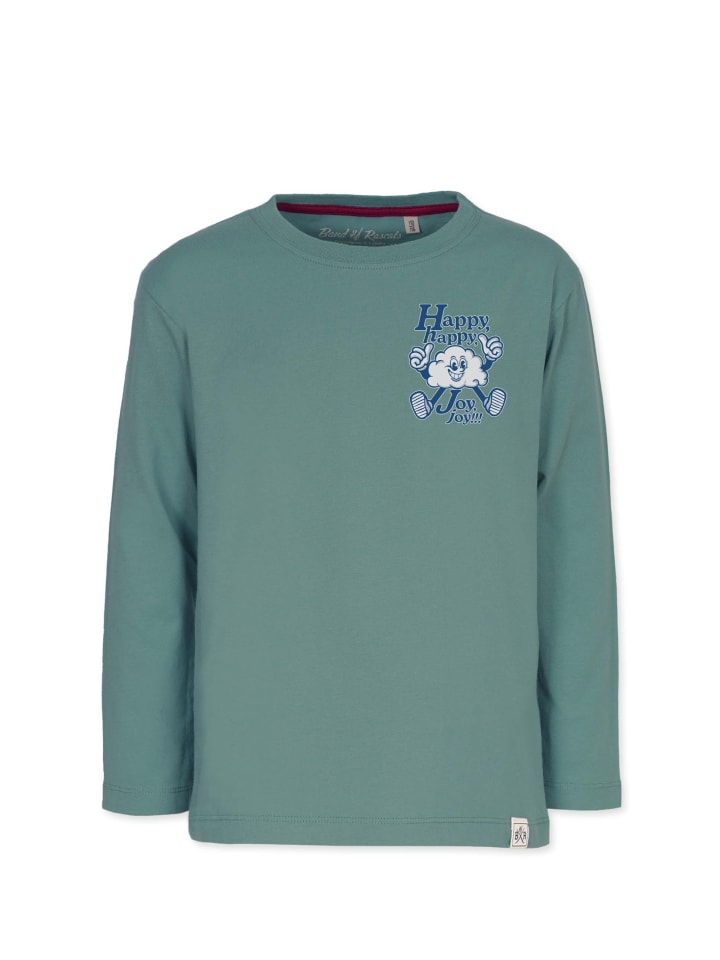 Longsleeve " Joy Joy " in sage