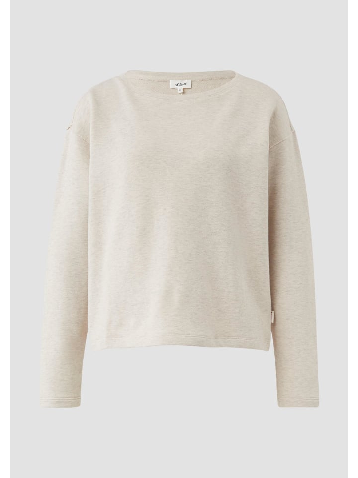 Sweatshirt in 81W9_beige