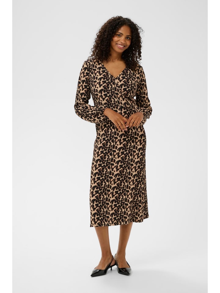 Kleid KAkatrine Regular fit in Brown Leopard