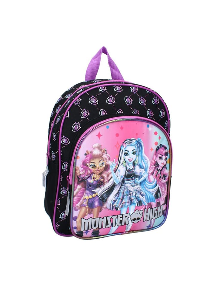 Monster High Rucksack „Feeling Fierce“ Stylische Tasche Schule in Rosa