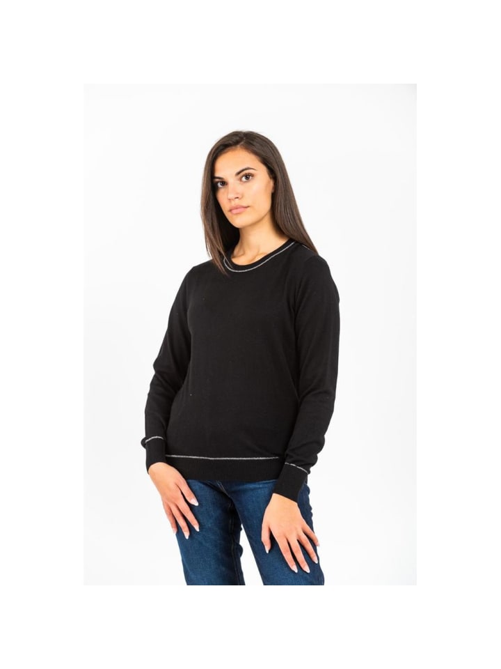 Schwarz Kaschmir Pullover