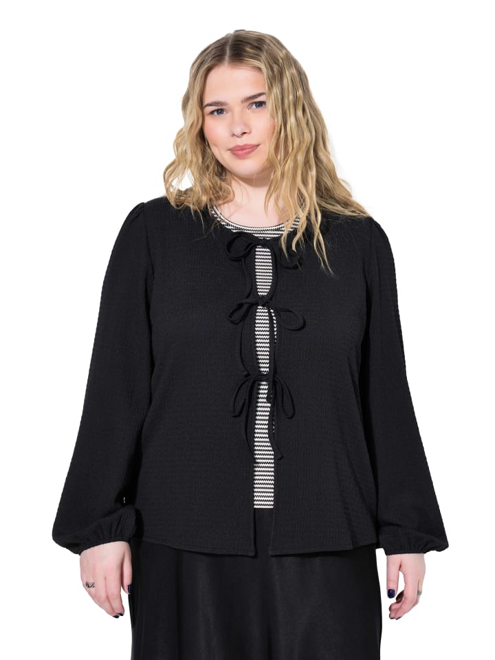 Bluse in schwarz