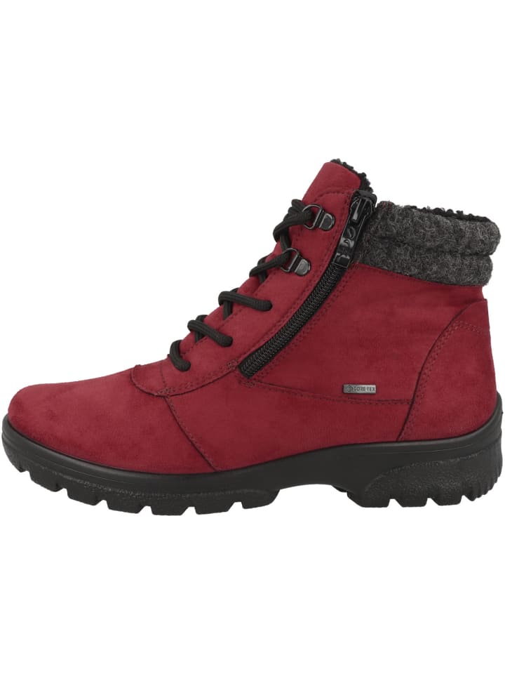Schnürboots 12-49309 in rot