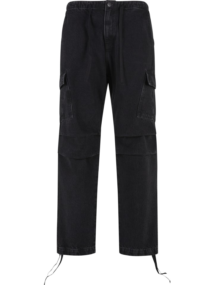Cargo Trouser in washed black