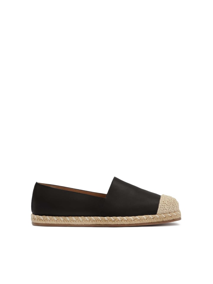 Espadrilles in Schwarz