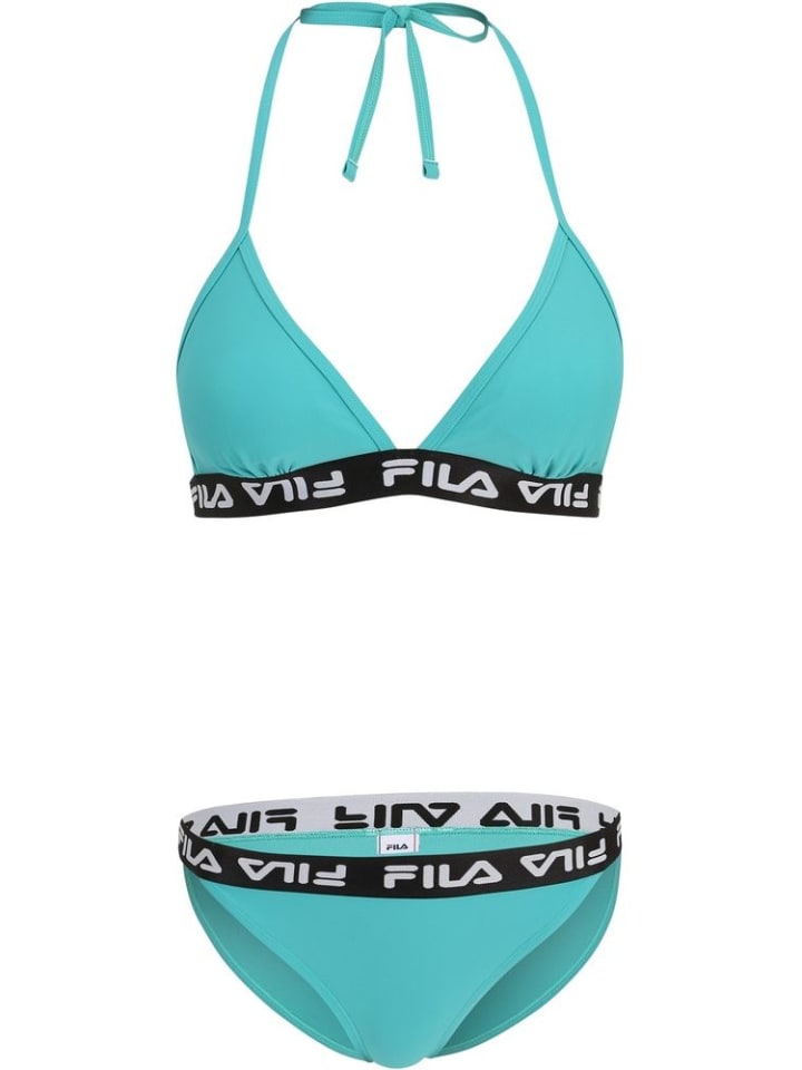 Bikini "Split Triangle Bikini" in Blau