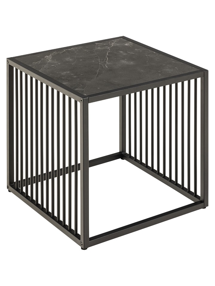 Couchtisch Strington Marmor 40 x 40 cm