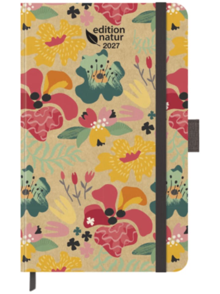 Kalender - Buchkalender Times Big12 Edition Natur Blüten 2027