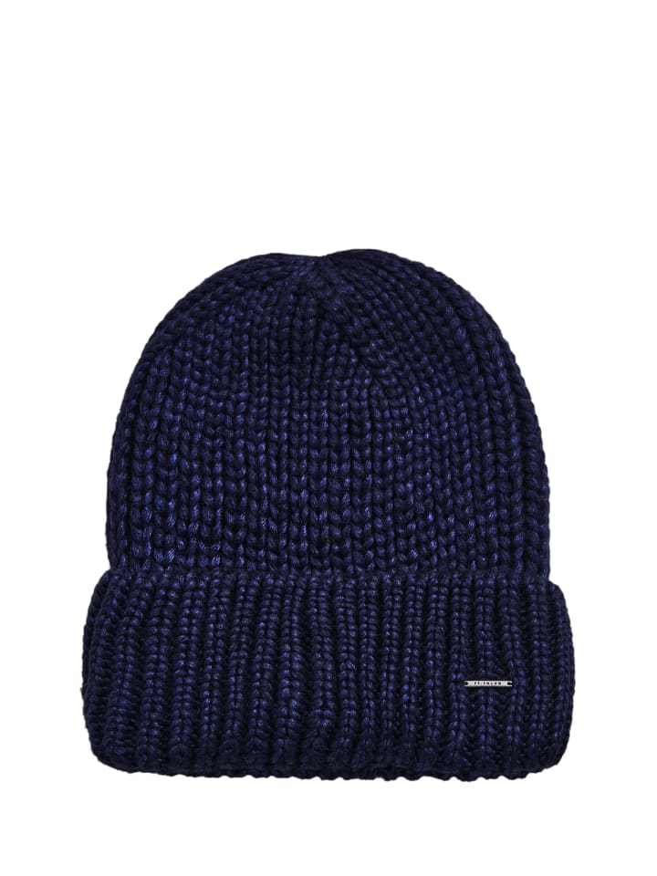 Strickmütze Uni in dark blue