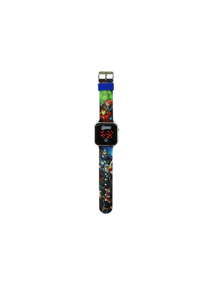 LED Armbanduhr Digitales Display für Superhelden