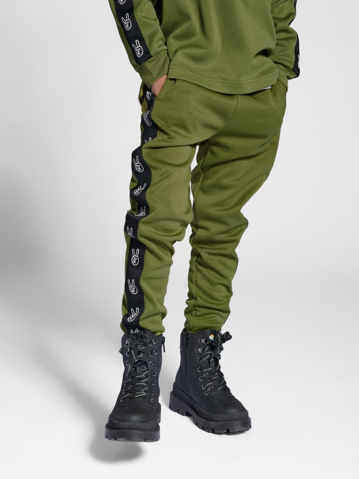 Verstellbare Taille Hose Stscole Kinder in OLIVE BRANCH