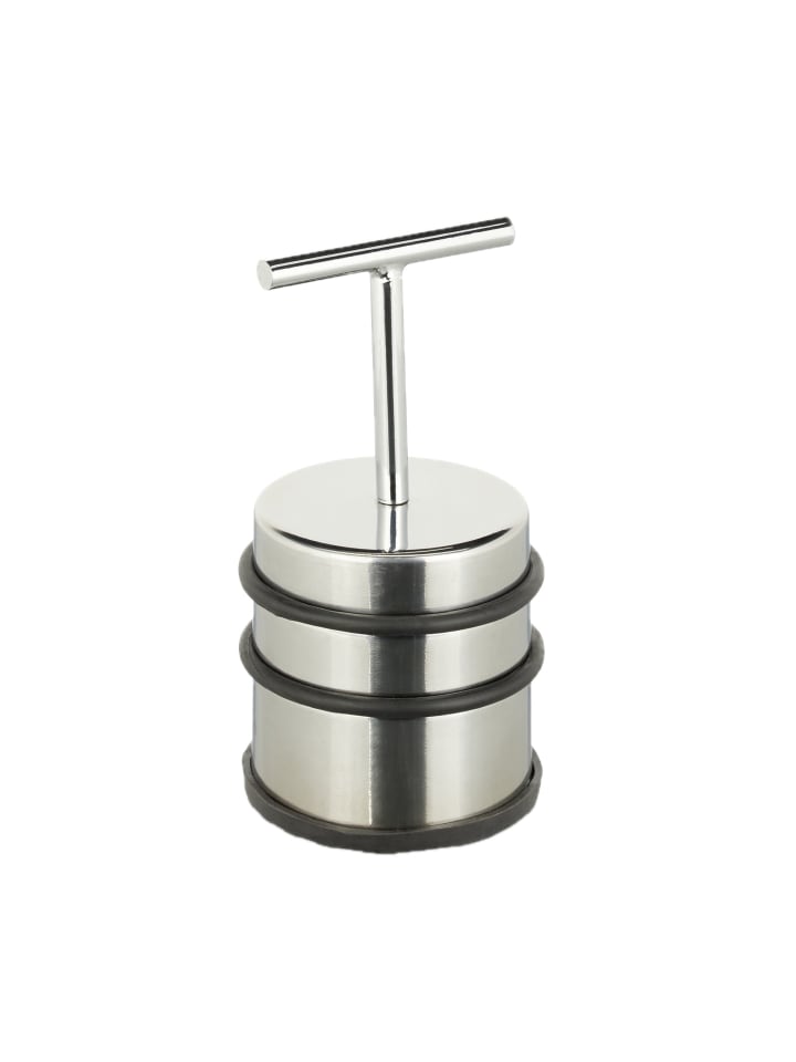 Türstopper mit Griff in Silber - ? 7 cm