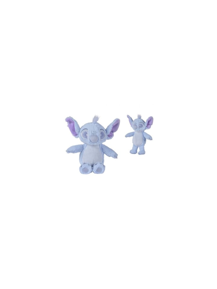 Disney Lilo & Stitch Plüsch - Rassel mit knisternden Ohren in Blau