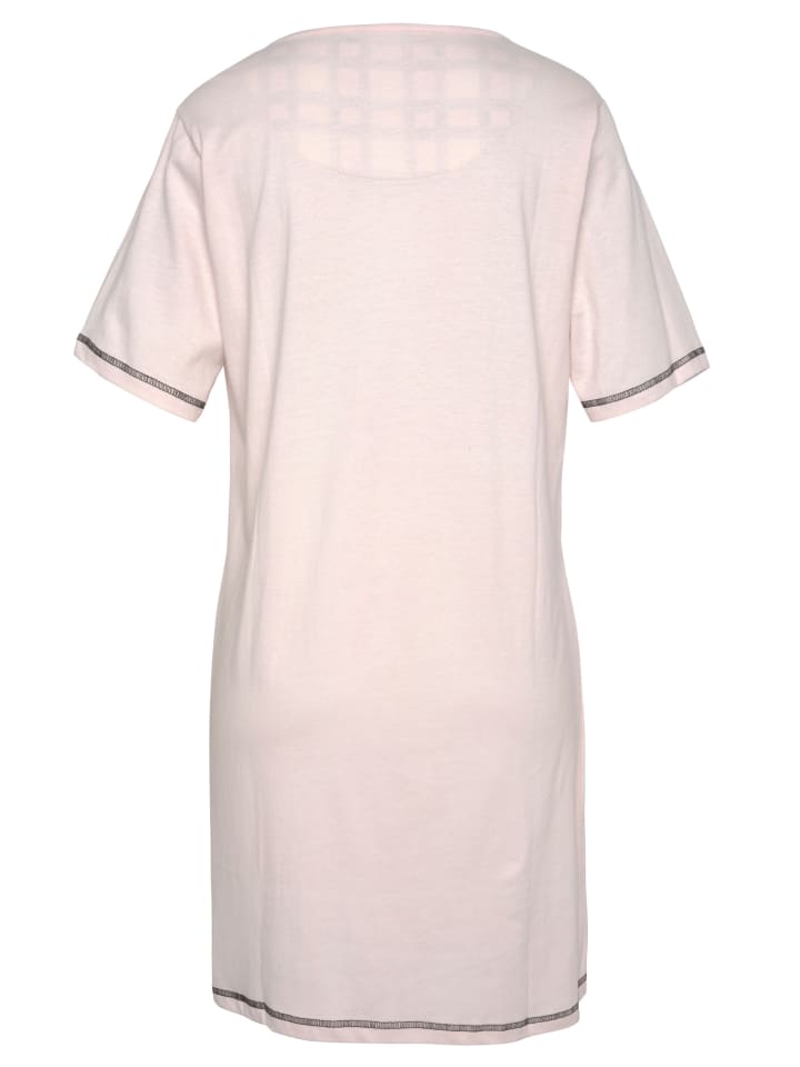 Sleepshirt in schwarz, schwarz-weiß, rosa, rosa-schwarz