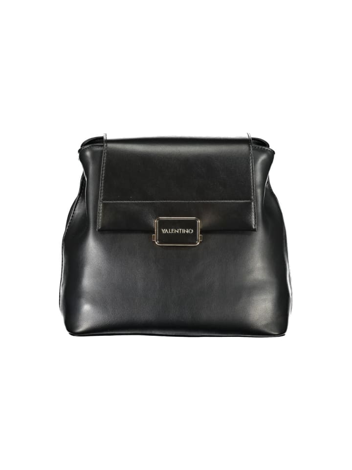 Schwarz Polyurethan Damen Rucksack
