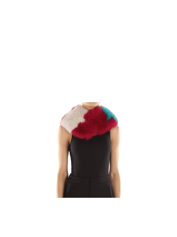 Pink Webpelz Foulard