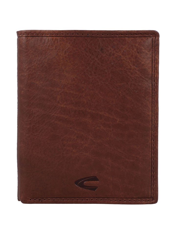 Como Geldbörse RFID Leder 10,5 cm cognac