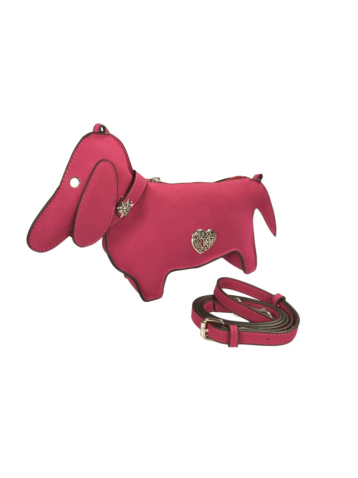 Trachtentasche " Waldemar " in pink