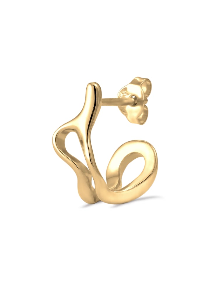 Ohrringe 925 Sterling Silber in Gold