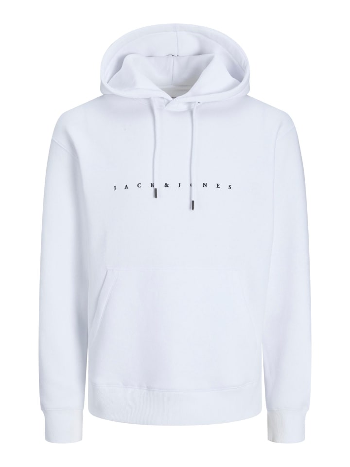 Kapuzenpullover in White 1