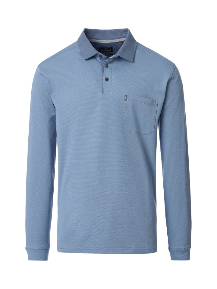 Polo-Shirt in Hellblau