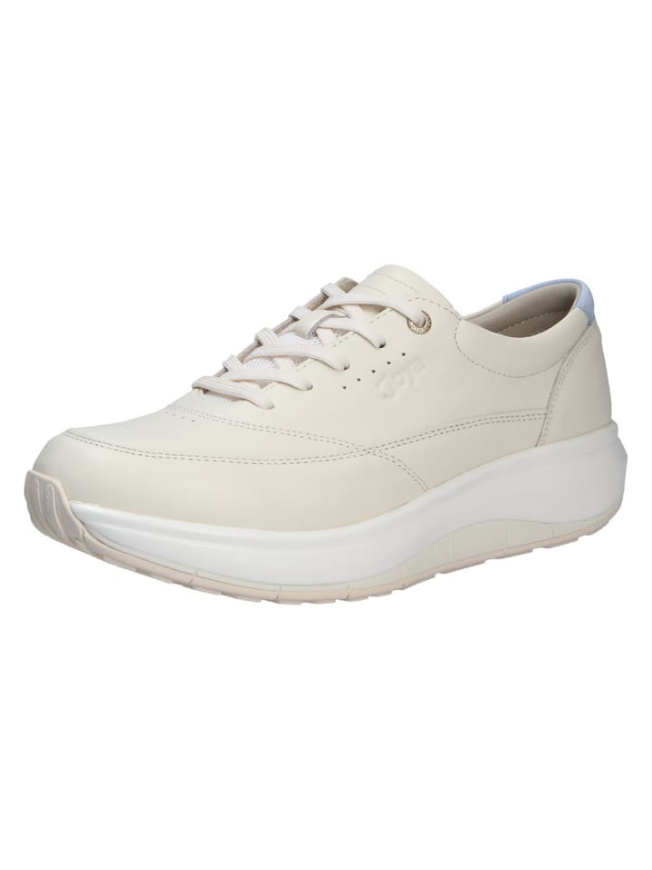 Schnürschuh VENICE ZIP WHITE in weiß
