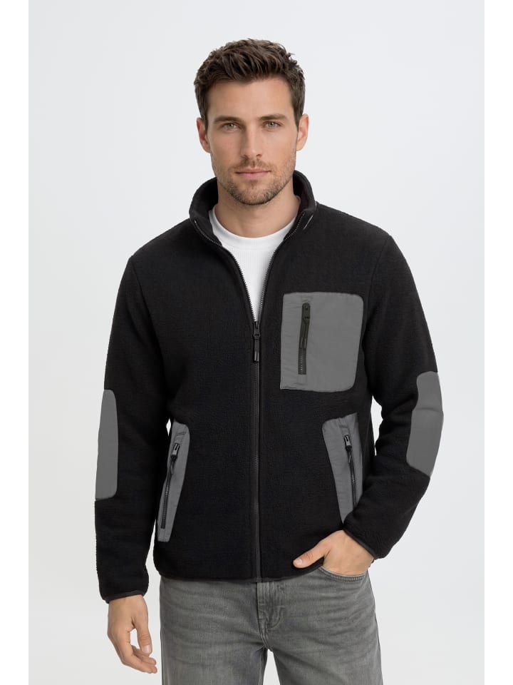 Kapuzensweatjacke BHLauke in Nachtschwarz