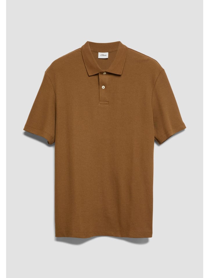 Polo-Shirt in 8919_braun