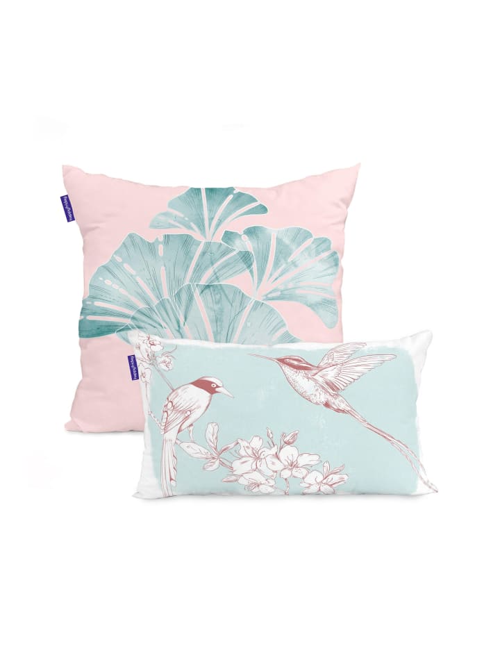 Chinoiserie rose Kissenbezug