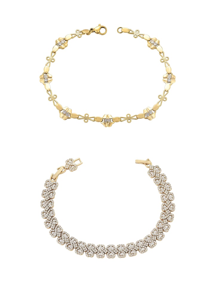 Women Jewelry Set in gold