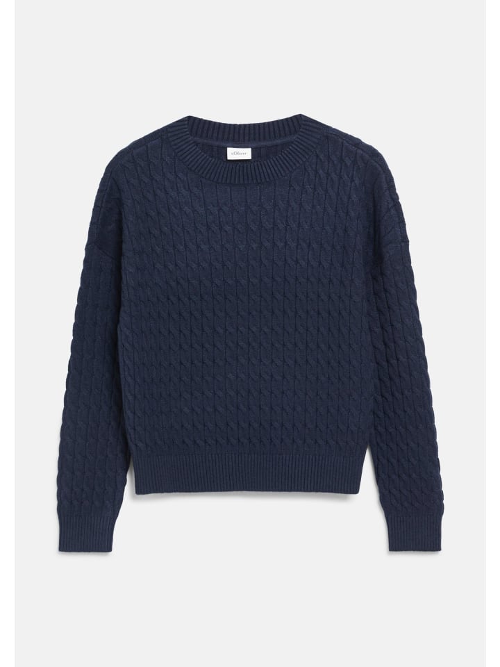 Strickpullover in 5952_navy