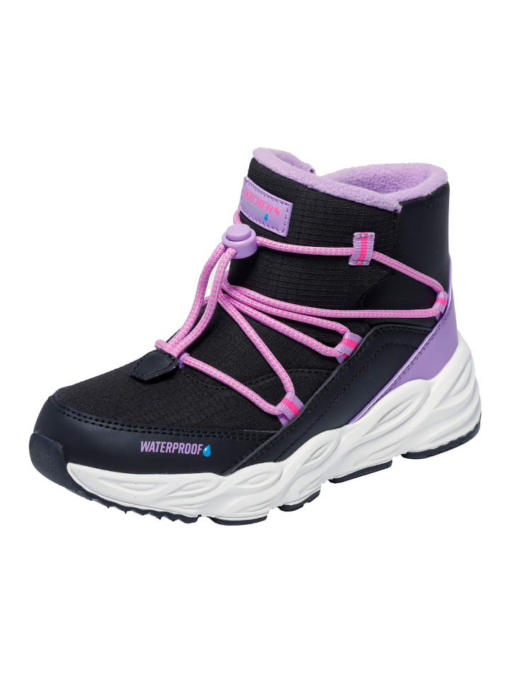 Sneakers Low Turbo Tread-Winter Storm in schwarz