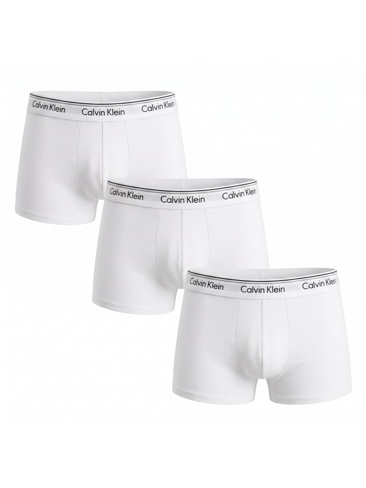 3er-Set: Boxershorts in White