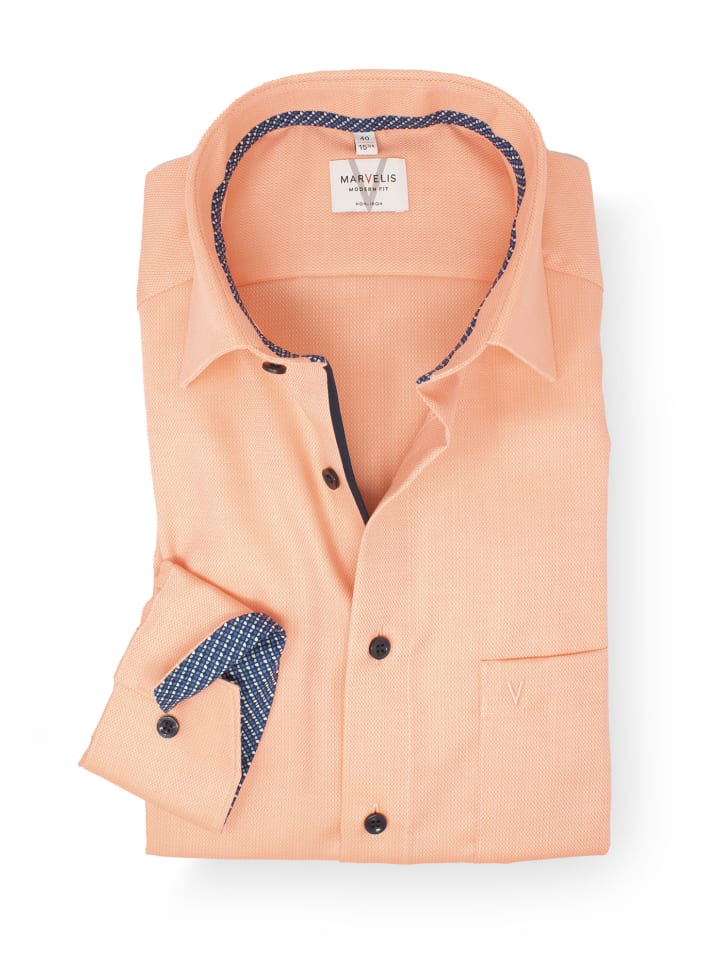 Modern Fit Businesshemd in Mango 90