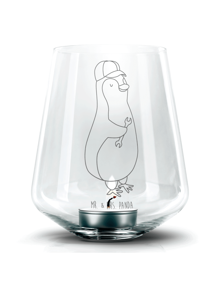 Kerzenständer Wenn Papa es nicht reparieren kan... in Transparent