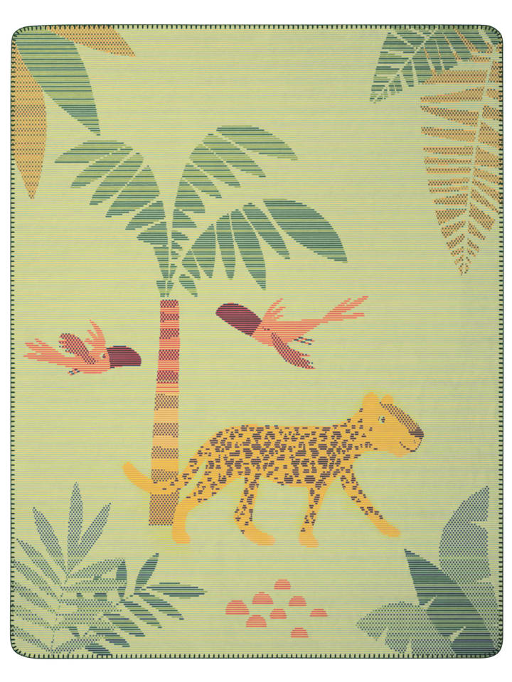 Babydecke Wildlife in bunt