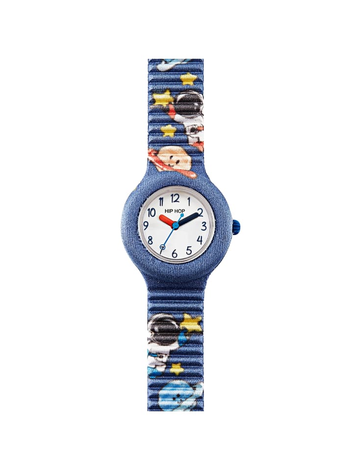 Analoguhr kids fun weiss