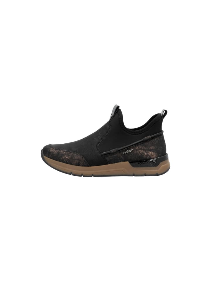 Sportlicher Slipper in schwarz