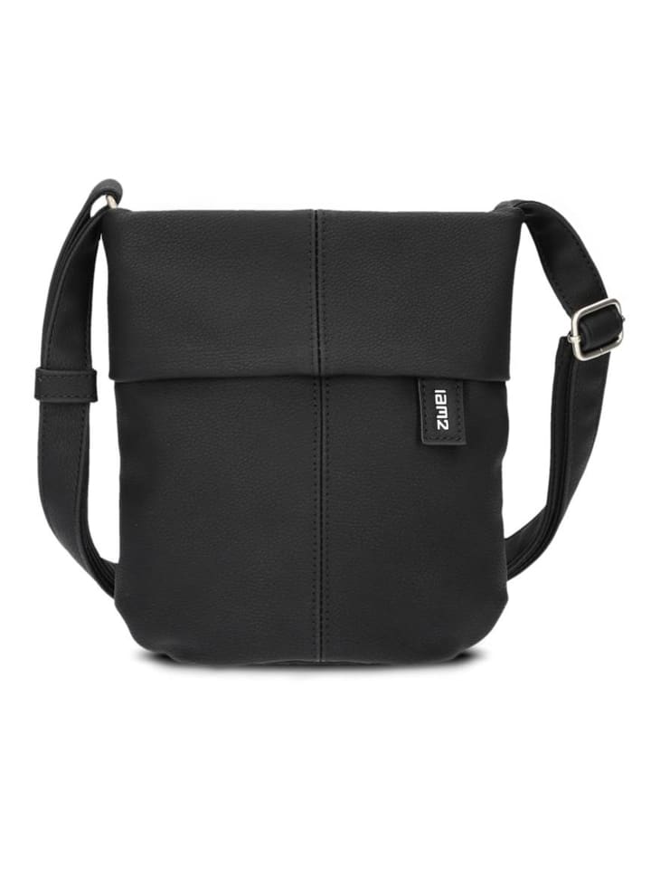 Mademoiselle.M Umhängetasche 22 cm nubuk black