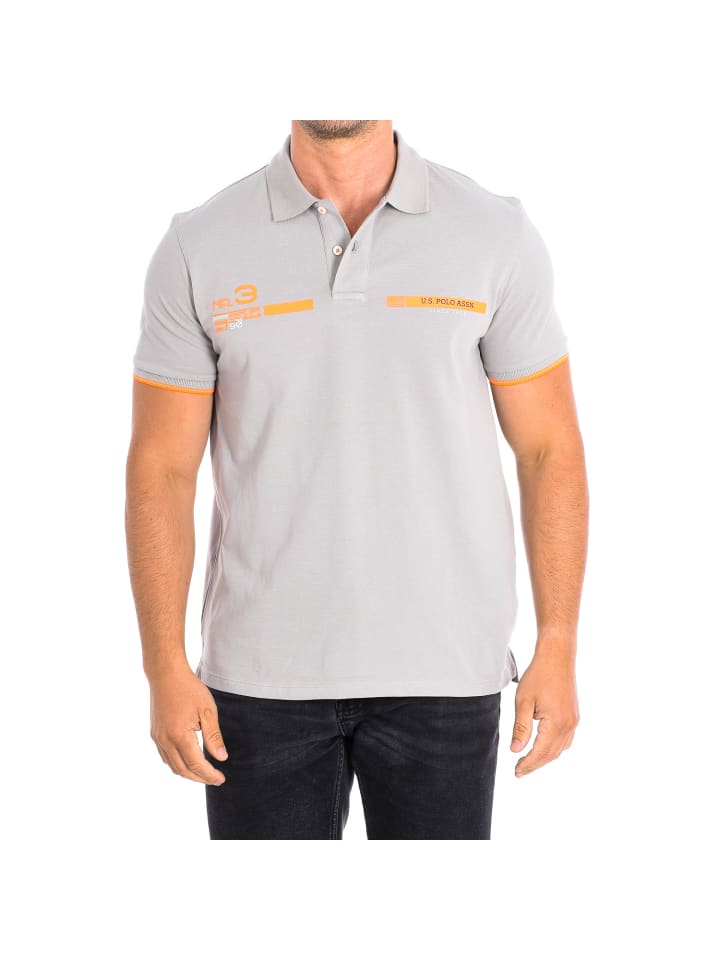 Poloshirt in Gray