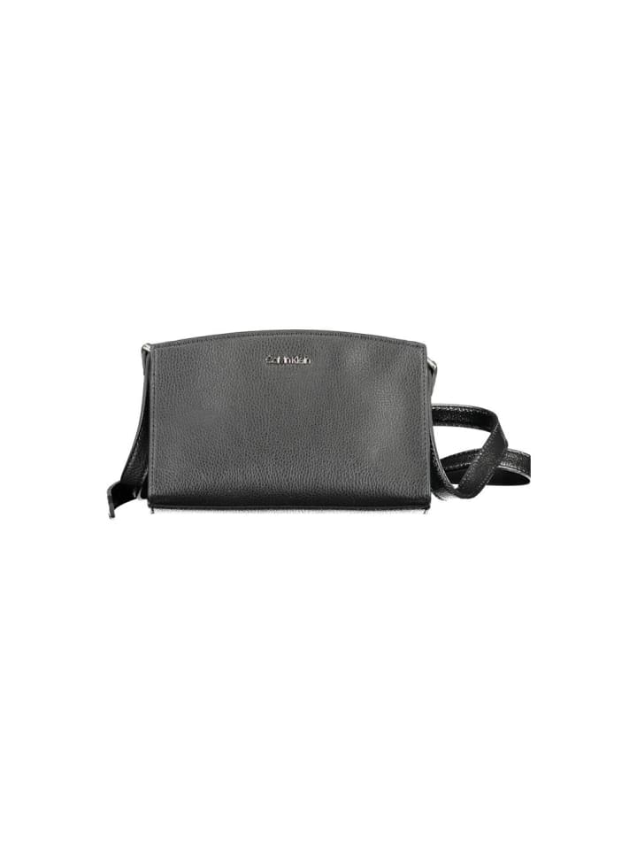 Schwarz Polyester Damen Schulter Tasche