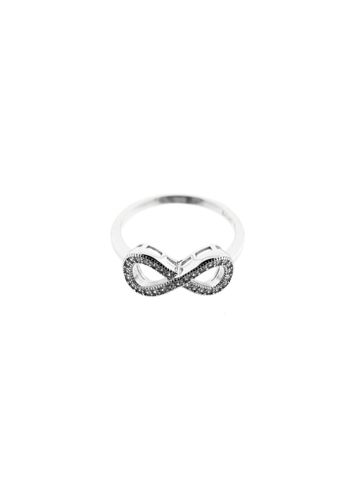 Ring aus 925er Silber mit Unendlichkeitszeichen in Silber