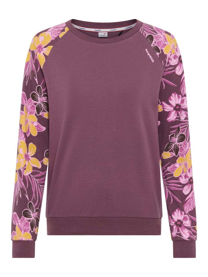 Sweatshirt in beere