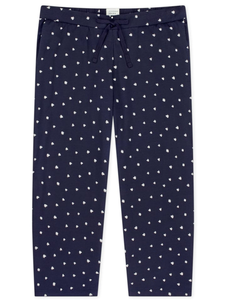 Schlafanzug Hose Mix & Relax in Blau
