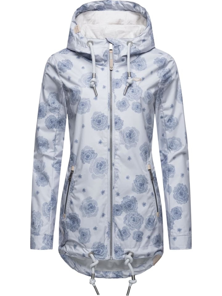 Übergangsjacke Zuzka Flower in Light Blue
