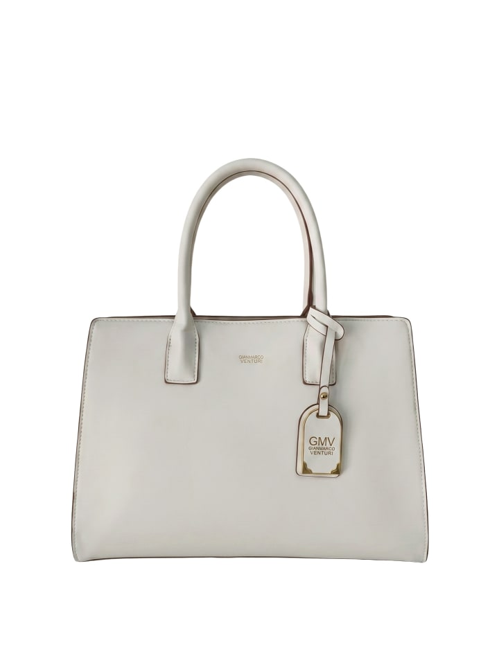 Schultertasche in BIANCO